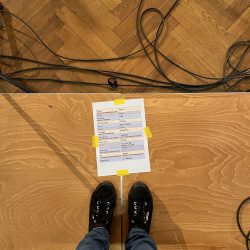 Setlists sind geklebt